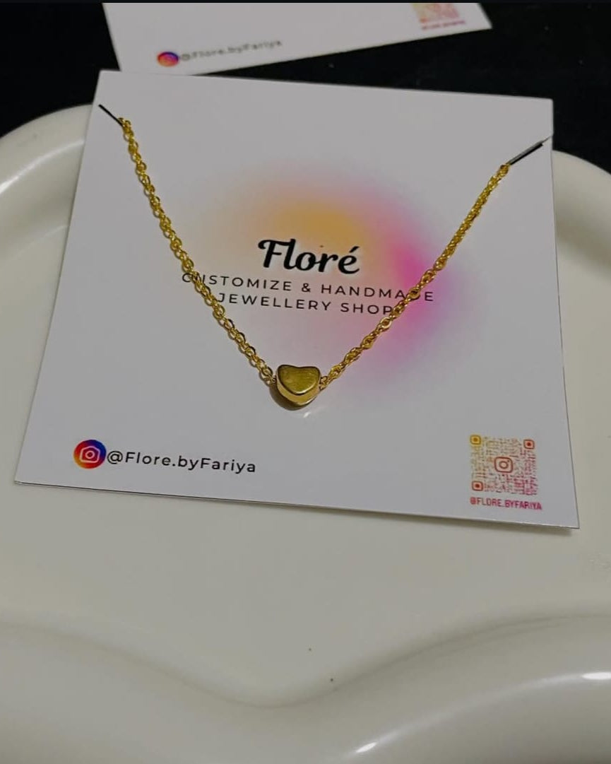 Golden Heart Pendant