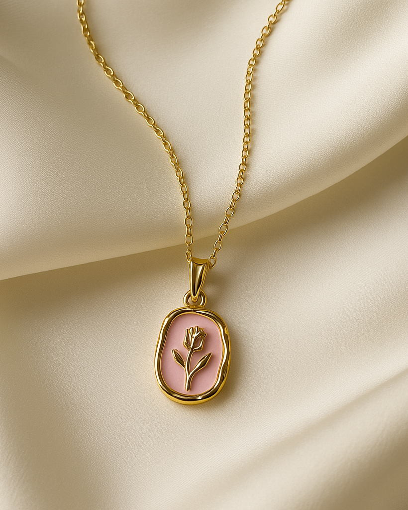 Rose Charm Pendant
