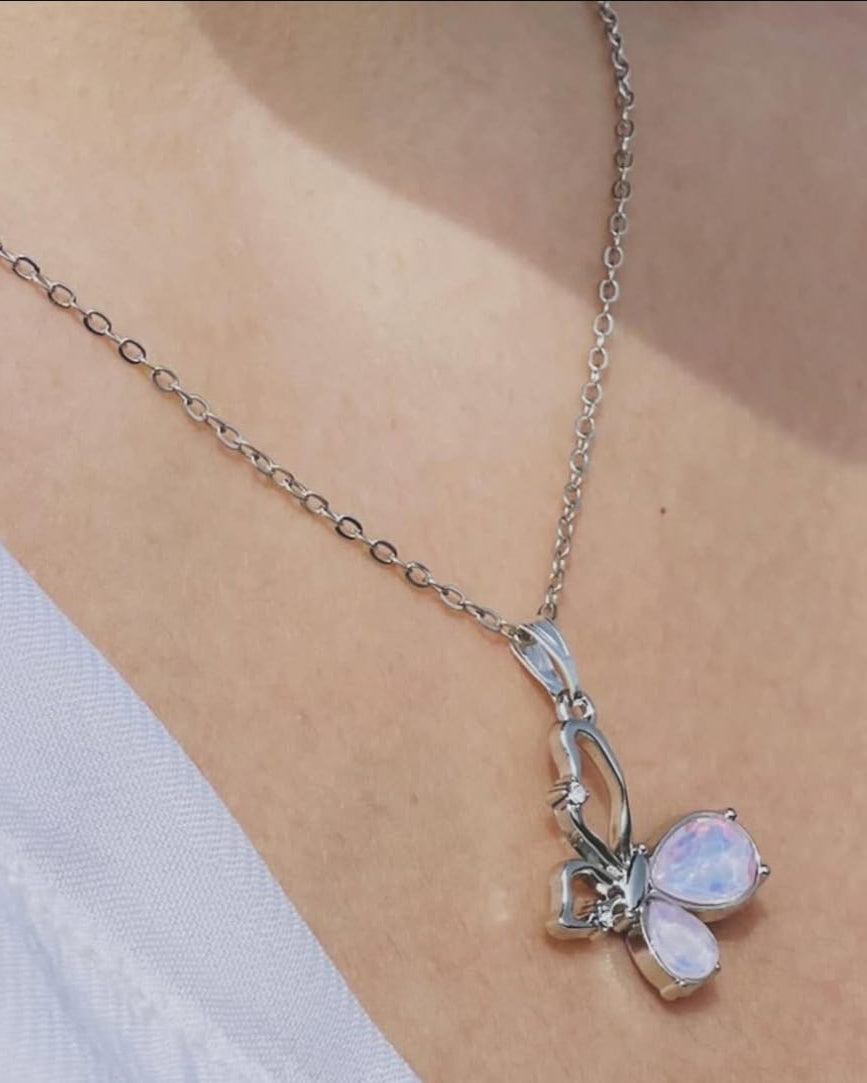 Butterfly Enamel Pendant