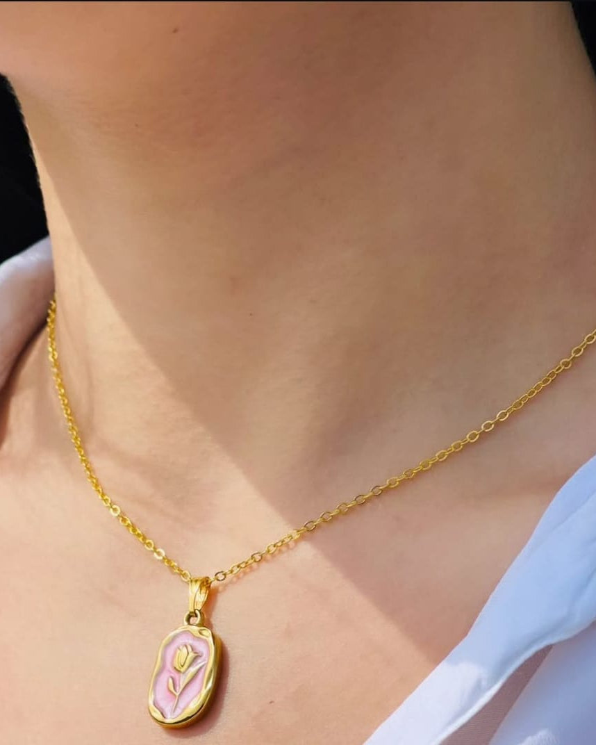 Rose Charm Pendant